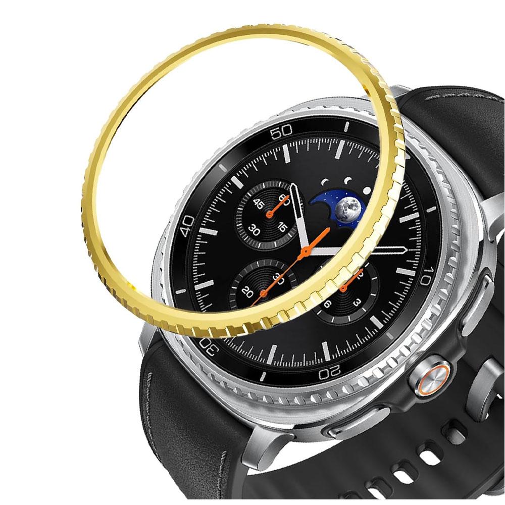 Для Samsung Galaxy Watch 8 classic 46 мм Металлическое кольцо-ободок из нержавеющей стали Защитная крышка-ободок Защитный корпус Galaxy Watch 8 Classic Защитный