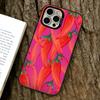 Чехол для телефона с красным перцем чили для iPhone 17, 16, 15, 14, 13, 12, 11 Plus, Pro Max, XS, Цветной Серебристый Покрытый Внутренний Чехол