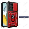 Funda for Honor 200 Smart Case Slide Camera Lens Ring Stand Holder Shockproof Phone Cover for Honor 200 Smart 5G Capa