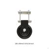 Cable Pulley Wheel Fitness Tool Lightweight with Double Nut Roller Sheave LAT Pull Down Machine for