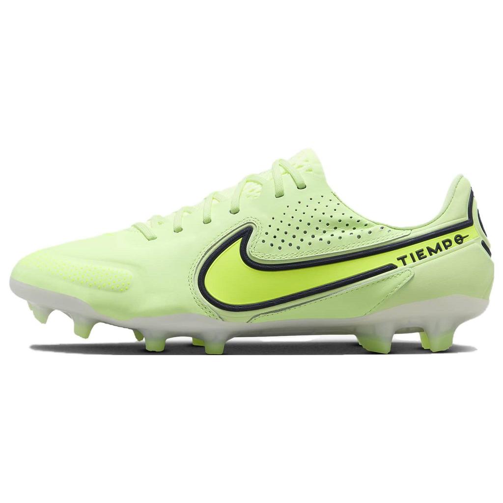 Nike Tiempo Legend 9 Elite FG Luminious Pack Unisex Sneakers Green Barely-Volt Summit-White CZ8482-705