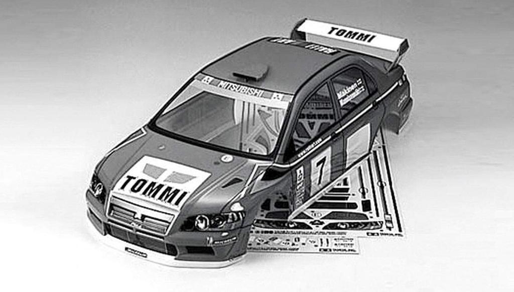 Tamiya Радиоуправляемые ЗАПЧАСТИ SP-927 Lancer Evo.VII WRC Запасной кузов
