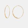 Signature Large Hoop Earrings Gold