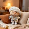 20 см Милые реалистичные плюшевые игрушки-кошки со скелетом Кавайная мягкая игрушка Мультяшная кукла для украшения комнаты Успокаивающий компаньон Подарок ребенку
