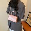 Chic And Trendy Pu Shoulder Bag For Women 2024 Casual Street Style Small Crossbody Bag