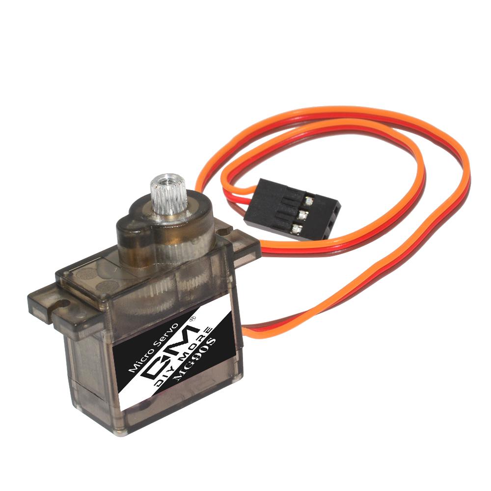 MG90S Micro Servo Motor Metal Gear Analog RC Servomotor 180 Degree For Mini Car Airplane RC Helicopter For Arduino Robot