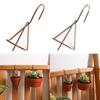 Easy To Use Pot Hanger Hook Stainless Steel Hanging Shelf New Design Terracotta Pots Hangers