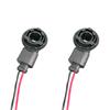 2Set 6R0953123A Bulb Lamp Holder Socket With Wiring Harness For Vw