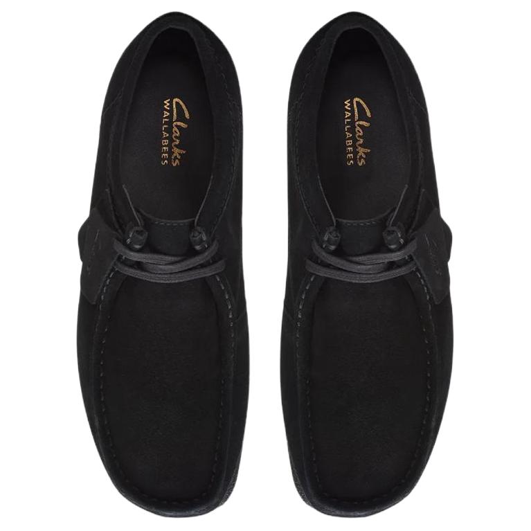 Clarks Wallabee Evo Wp Повседневная обувь на шнуровке Женские кроссовки Черный 26177833