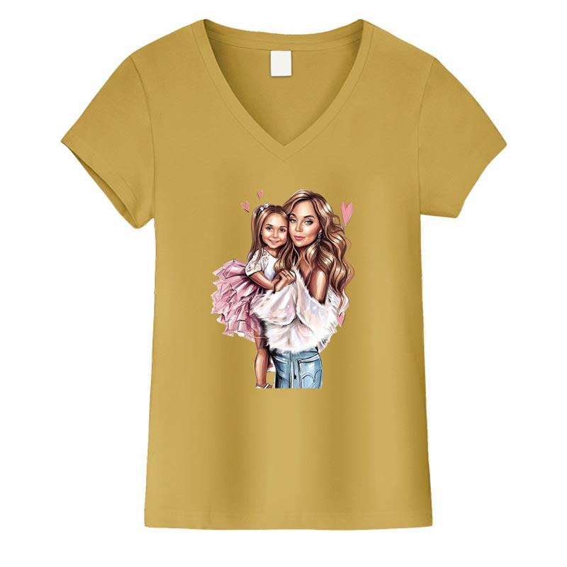 Утюжок для мамы и дочки, новый дизайн, термопереводная наклейка «сделай сам», горячая слезоточивая наклейка, легко распечатывается бытовыми утюгами