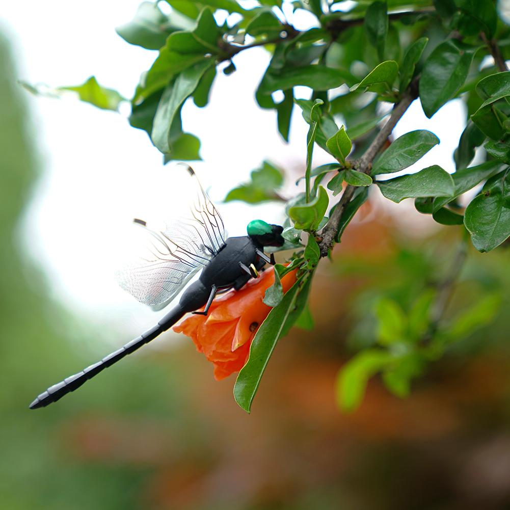 4/10/20 Pcs High Simulation Dragonfly Model Mosquito Repellent Indoor Outdoor Hanging Ornaments Garden Hanging Ornaments