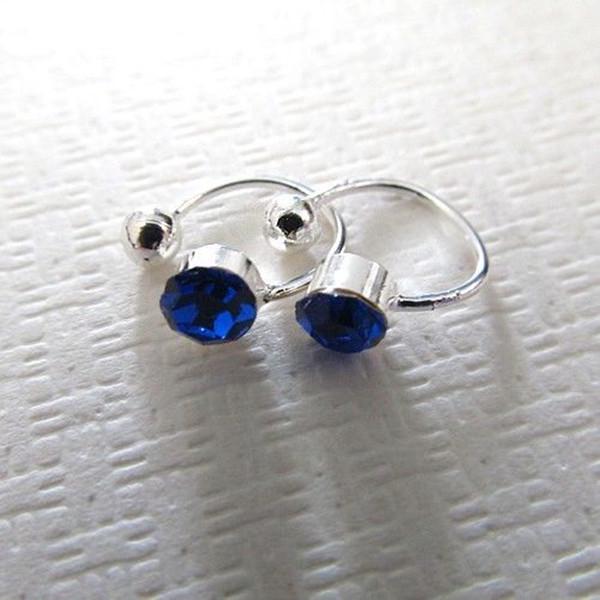 Серьги-клипсы U Body Crystal Rhinestone, кольцо для носа и губы, гвоздик для ушей ARI