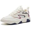 New Anta Slip-Resistant Low-Top Skateboard Shoes Women's White Purple 122428854-2