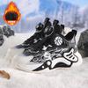 Children's Basketball Shoes Winter Velvet Thickened Two Cotton Boys' Sports Shoes Girls Outdoor Non-slip Running Shoes Medium and Large Children