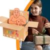 Забавная pop-up открытка на День Рождения Юмористический 3D дизайн персонажа Креативное поздравительное сообщение причудливая открытка