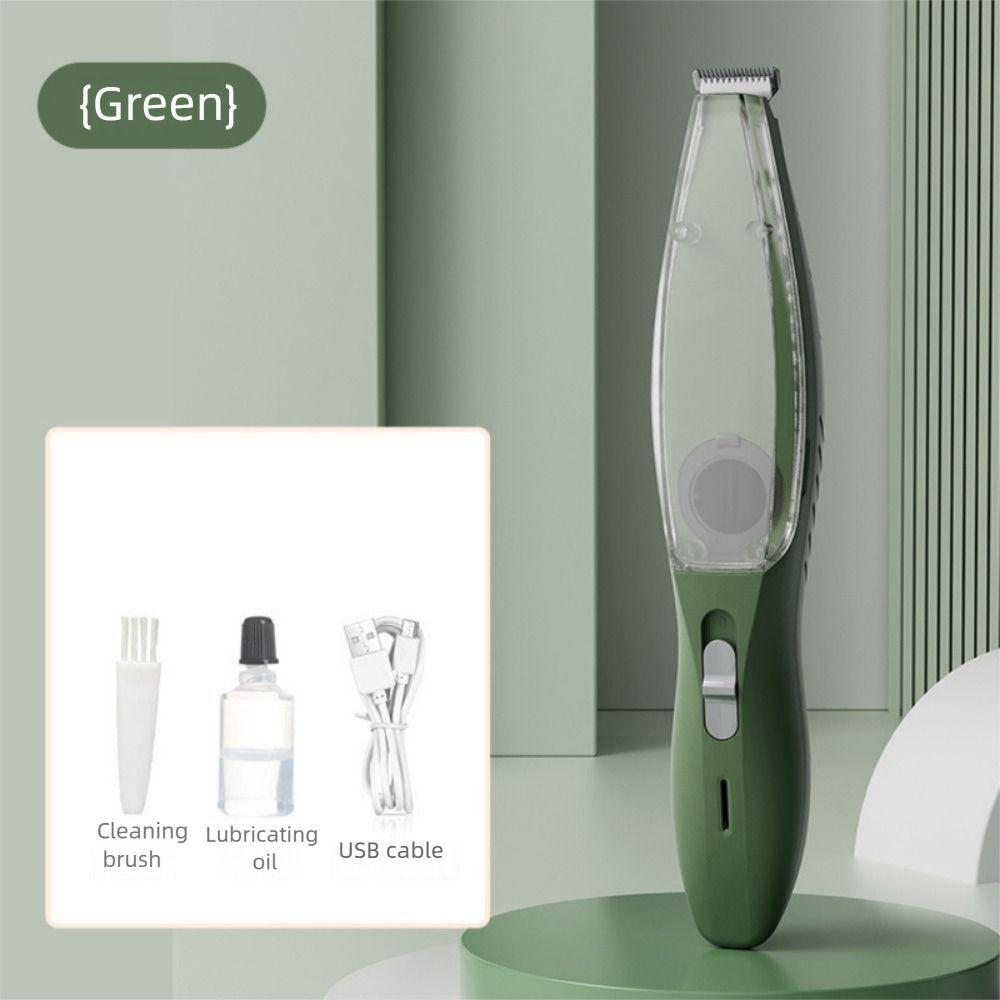 With Vacuum Pet Paw Hair Clipper 2 Modes Electric Cats Haircut Shaver Pet Grooming Supplies