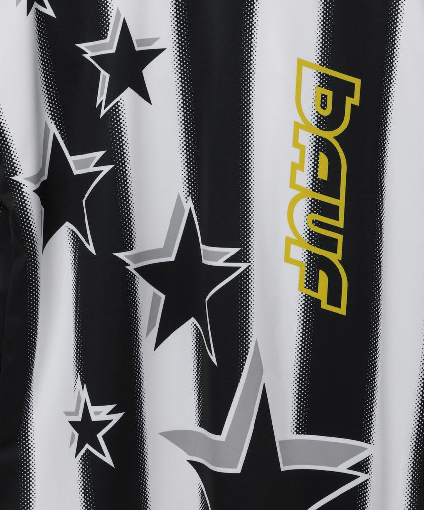BAUF B Star Striped Football Jersey [Black]