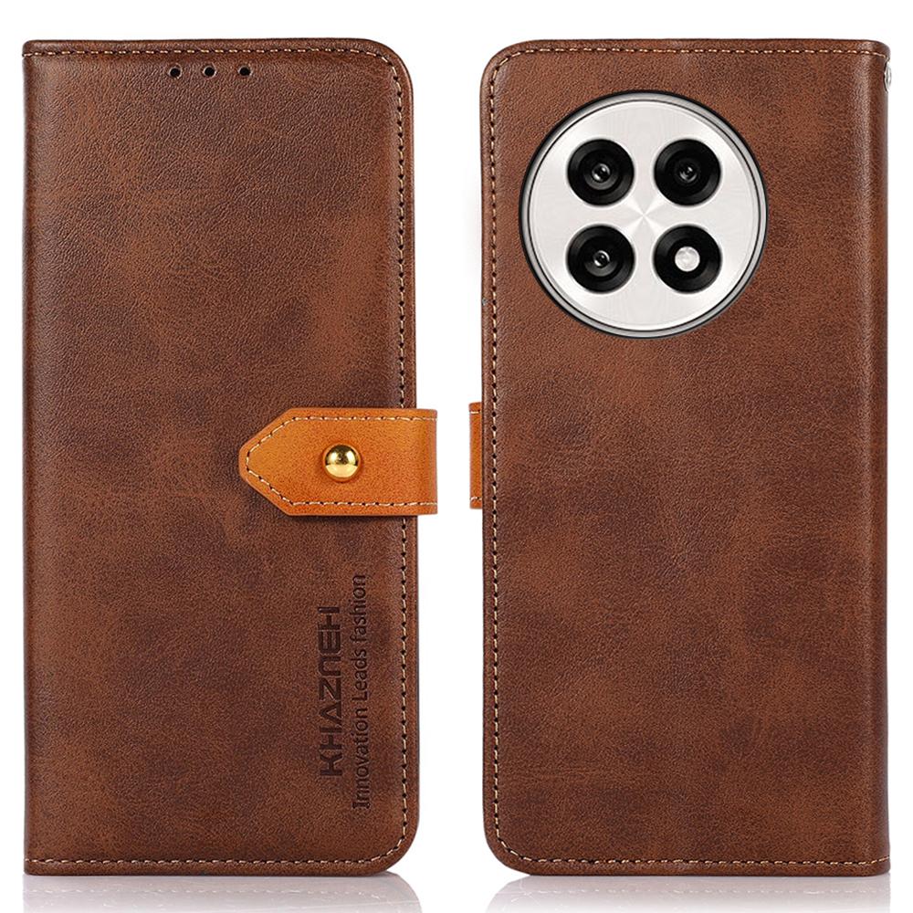 KHAZNEH Wallet Phone Case For OnePlus 13R 5G/Ace 5 5G/Ace 5 Pro 5G Stand Leather Flip Cover