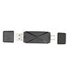 Картридер USB 3 в 1 для карт памяти USB C USB 3.0 MICRO USB Портативный картридер для карт памяти с 3 разъемами