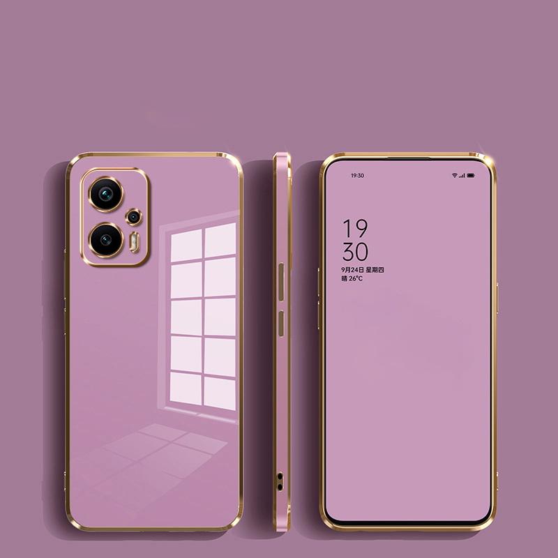 Роскошный чехол с покрытием для Xiaomi 14T 13T Poco X5 Pro Redmi Note 14 Pro 13 12 11 Pro 10, глянцевый противоударный чехол для телефона цвета конфеты