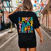 Я надеюсь, вы знаете, что Иисус любит вас, футболка большого размера с принтом на спине, христианская свободная футболка, женская модная повседневная хлопковая эстетичная футболка