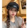 Beret Female British Retro Sunscreen Newsboy Hat Foreign Style Fashion Sweet Octagonal Hat