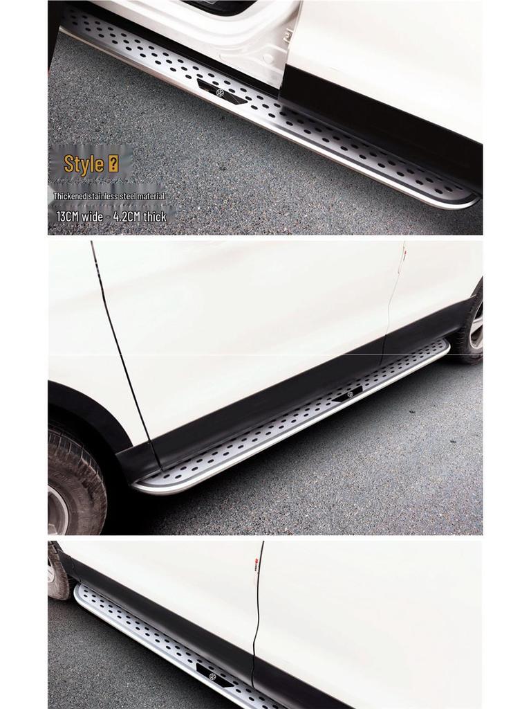 Боковые подножки и приветственные педали для Volkswagen Touareg, Tiguan L/X, Tayron/X