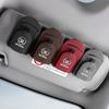 HLLQ9 Multifunction Car Sun Visor Glasses Clip Magnetic Sunglasses Holder for Skoda Karoq Rapid Fabia Kamiq Yeti Octavia Superb Kodiaq