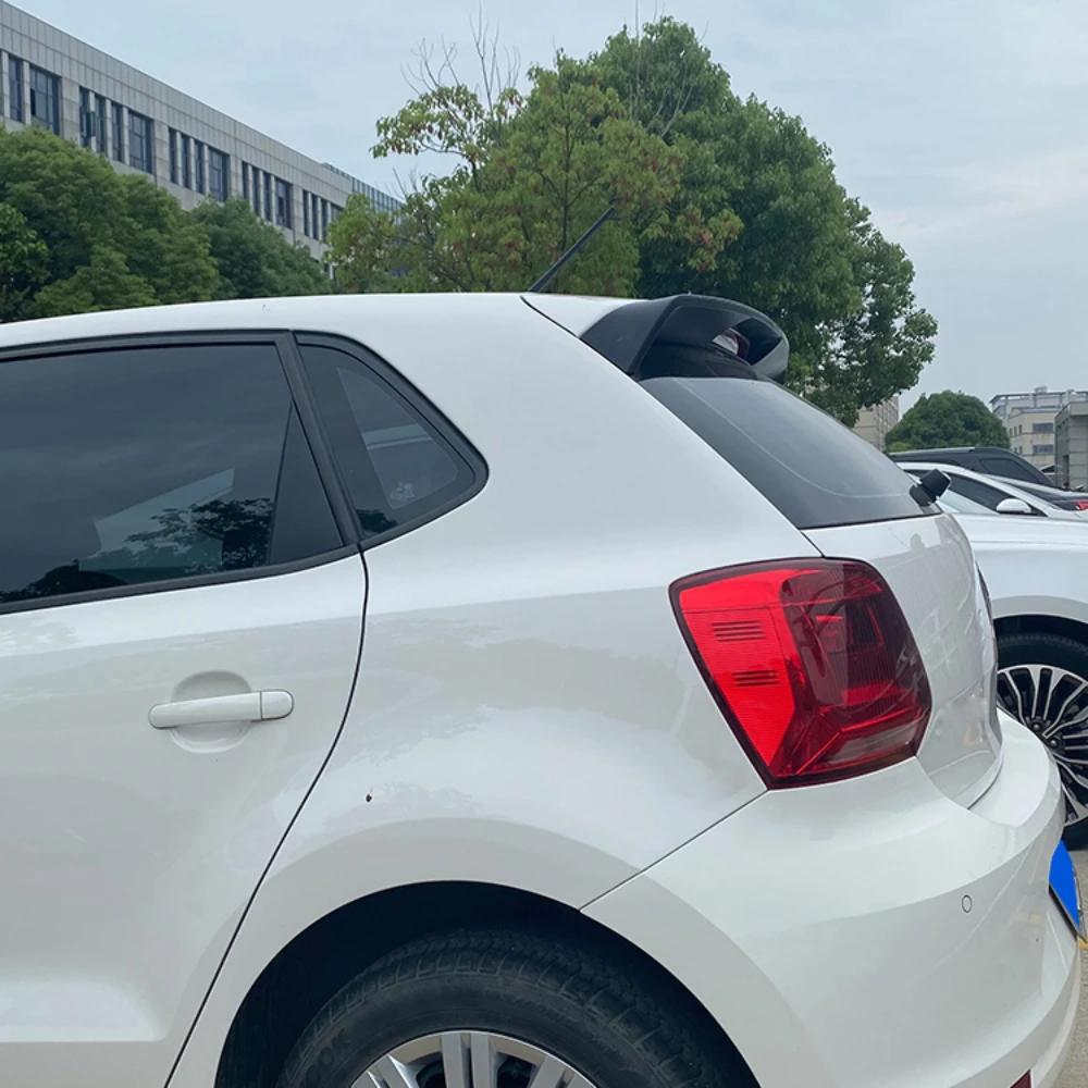2011 по 2018 год для VW Volkswagen POLO MK5 6C 6R GTI задний спойлер багажник крыло губа из высококачественного АБС-пластика глянцевый черный карбон