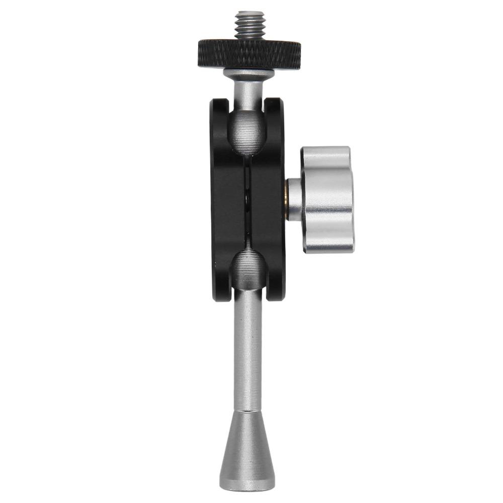 with 1/4 Inch 20 Threaded Screw Adapter Camera Extension Mount Bar for Live Microphone