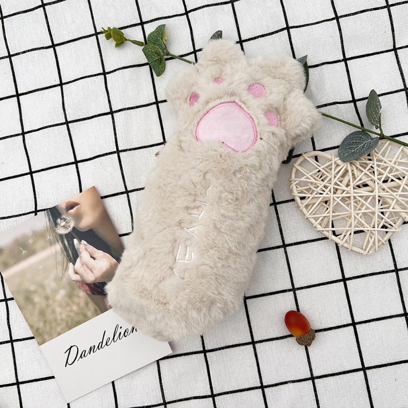 1 шт. Kawaii милый мультфильм кошачья лапа ручка-карандаш школьные канцелярские принадлежности косметичка косметичка