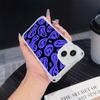 Мягкие чехлы для телефонов Ae88 Lovely Smiley Art для iPhone 16 15 14 13 12 11 Pro Max XR с ремешком на запястье, защитной крышкой для углов
