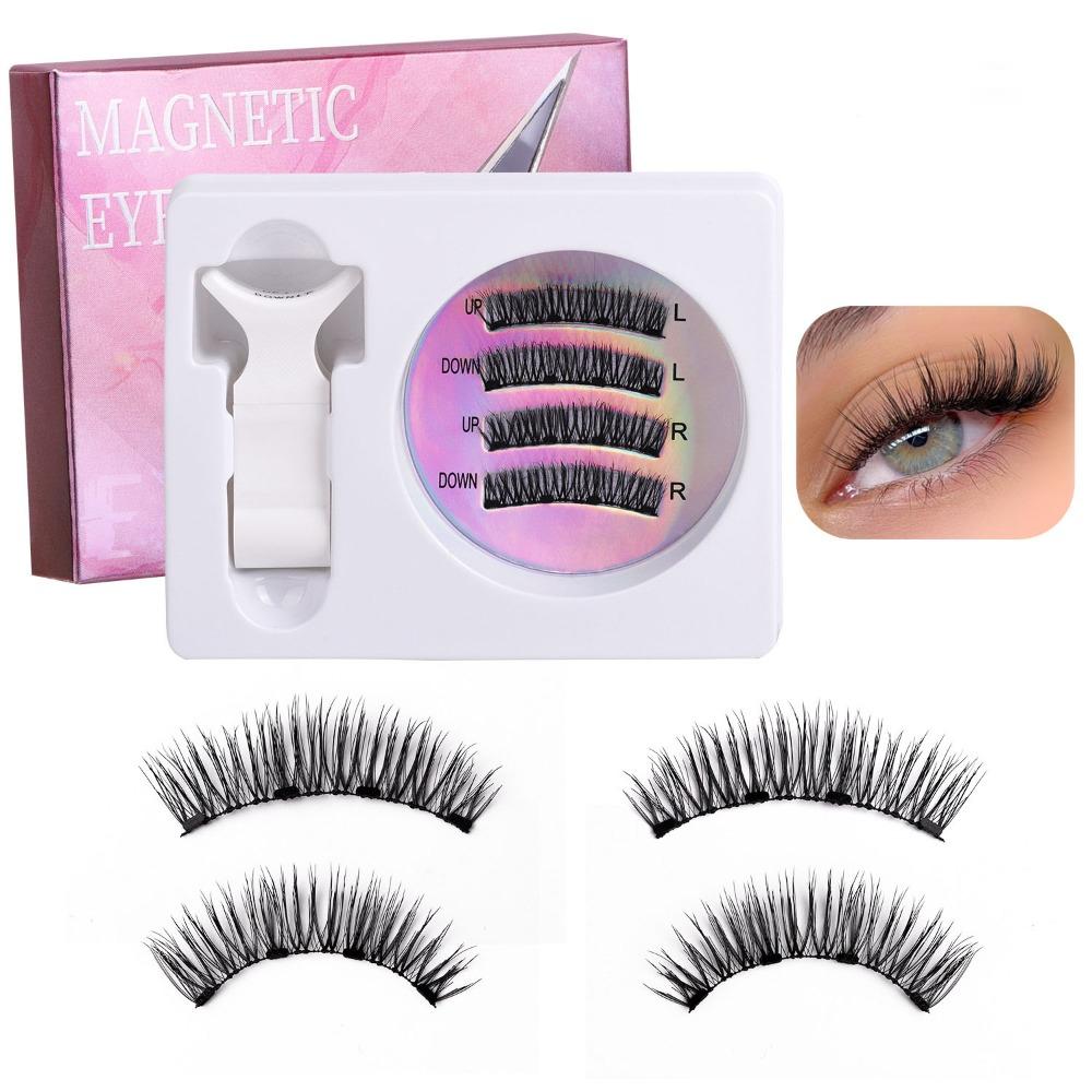Накладные ресницы своими руками без клея L Curl Faux Mink Lashes Простые в использовании накладные ресницы кошачий глаз Инструменты для макияжа