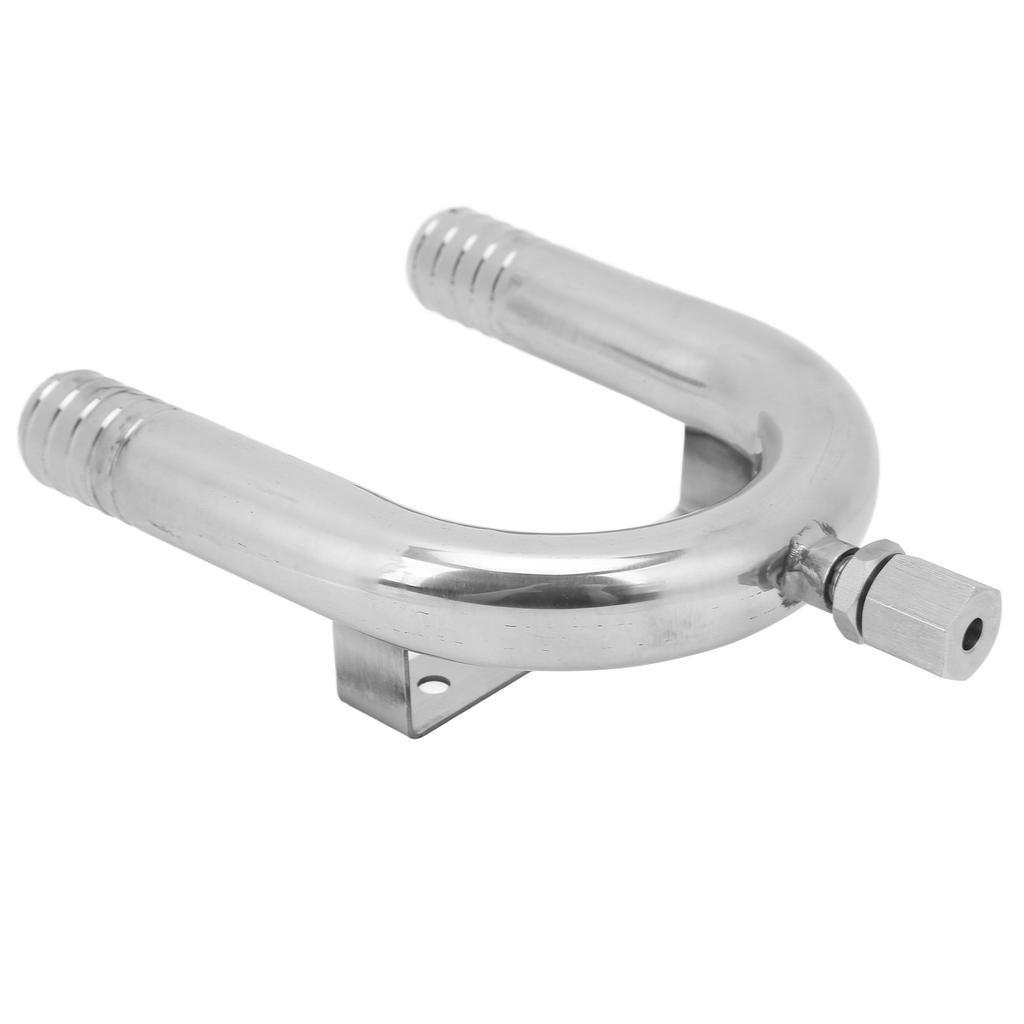 25mm Anti Siphon Vented Loop 316 Stainless Steel Vent Loop Valve for Marine RV Yacht Toilet