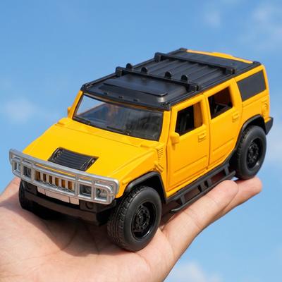1:32 Hummer H2 Внедорожник SUV Металлический Литой Модель Автомобиля Высокая Симуляция Коллекция Домашние Модные Украшения Коллекция Хобби Подарок