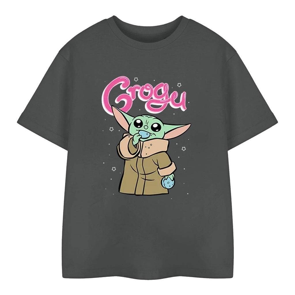 Star Wars: The Mandalorian Childrens/Kids Grogu Bubble T-Shirt