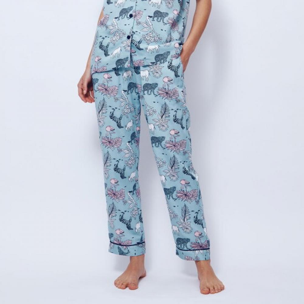 Sunday Lounge Women Serengeti Summer Pajamas 3pc Swsbc084 Swpbc086