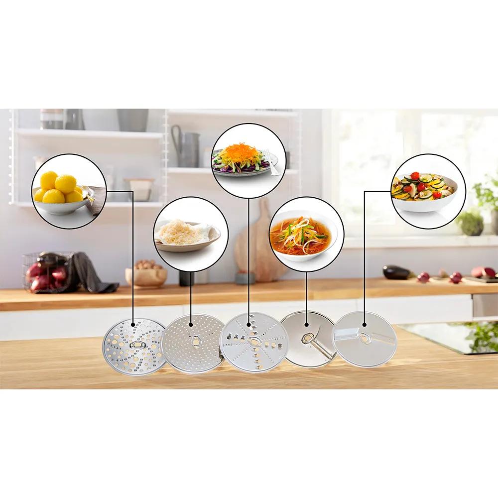 Bosch s68vl Food Processor Accessory 5 discs Silver