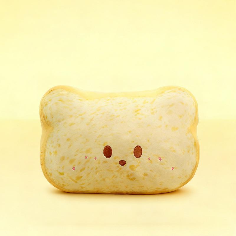 Тост хлеб медведь подушка-игрушка милый круассан плюшевая игрушка девочка спящая кукла кукла