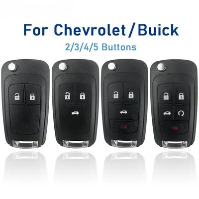 Корпус дистанционного ключа для замены автомобильного ключа для Buick Chevrolet Cruze Epica Lova Camaro Impala Aveo Malibu Sail Orlando Trax Spark 2345Buttons Car Key Case