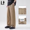 CHOCOOLATEit Men's Japanese Style Straight Cotton Cargo Pants