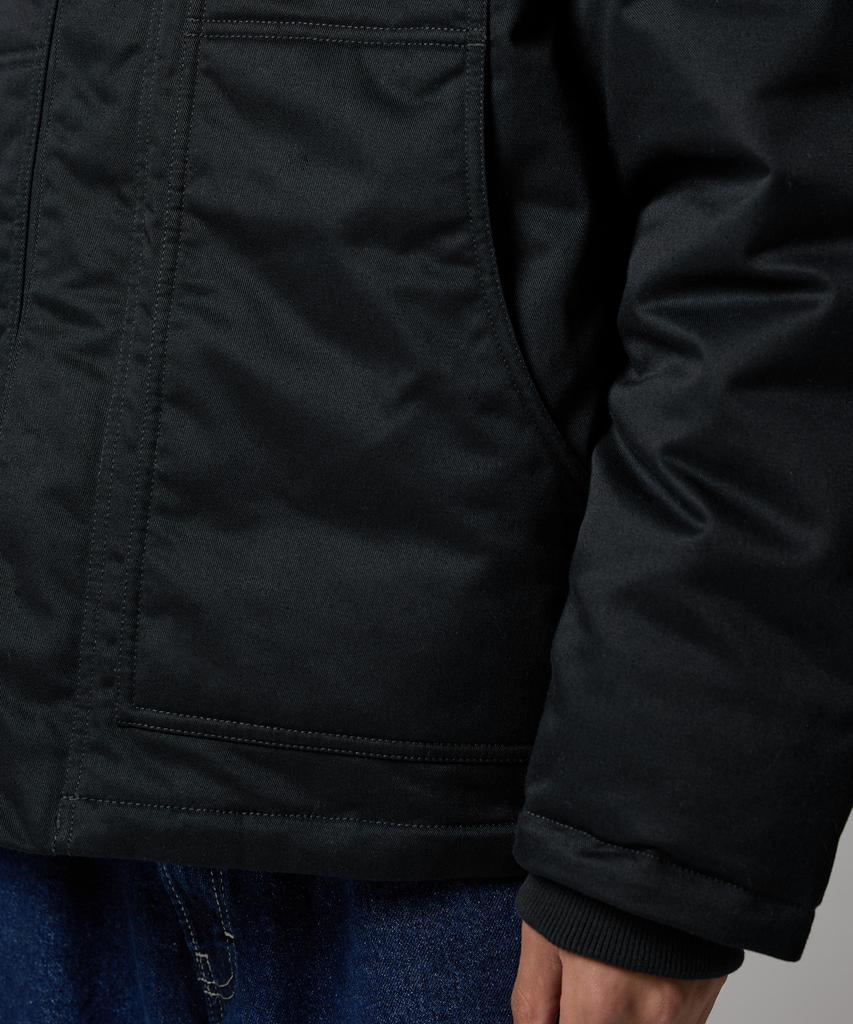 Dickies Утепленная куртка Eisenhower с вельветовым воротником, черная