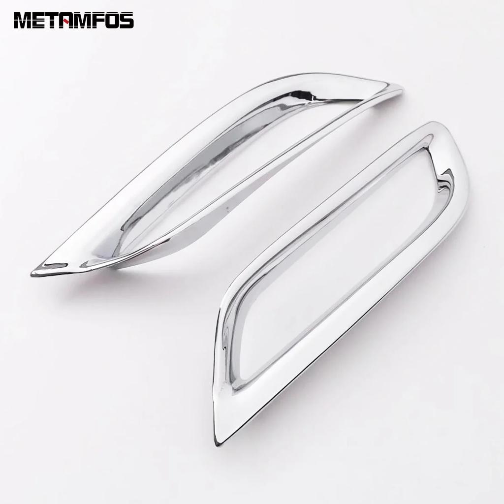 Accessories For Toyota Camry XV70 2017- Chrome Rear Fog Light Lamp Cover Trim Fuel Tank Cap Oil Filler Cover Trim
