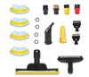 Тканевая насадка-швабра и набор щеток для пароочистителей Karcher SC1-SC5