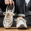 Модные летние мужские повседневные кроссовки 2025 Ретро плоские повседневные туфли 2025 Спортивная обувь для бега на открытом воздухе Модная мужская обувь для ходьбы на шнуровке