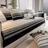 Autumn Home Non-slip Black White Sofa Cushion Couch Sofa Covers Mat Chenille Slipcover Funda Sofa Mat