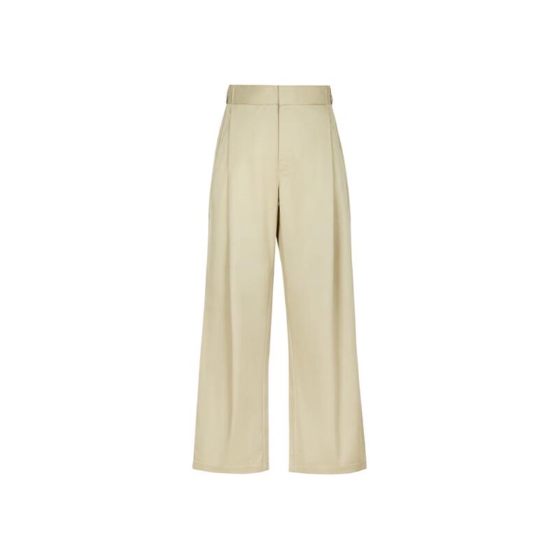 LESS 2024 Spring Cotton Tapered Trousers