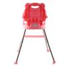 Детский стульчик для кормления Простой портативный высокий стульчик Складные сиденья для малышей Розовый