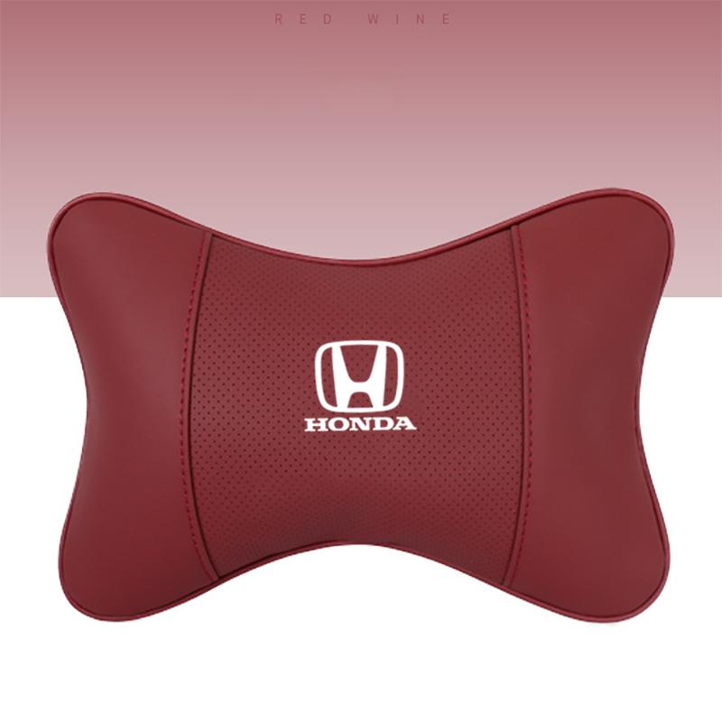IYXI7 Car Headrest Neck Cushion Memory Foam Soft Accessories For Honda Civic xrv hrv crv brv City Accord Fit Jazz Insight