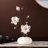 High Quality Simulation Big Magnolia Luxury Fake Flowers Artificial Magnolia Flower  Wedding